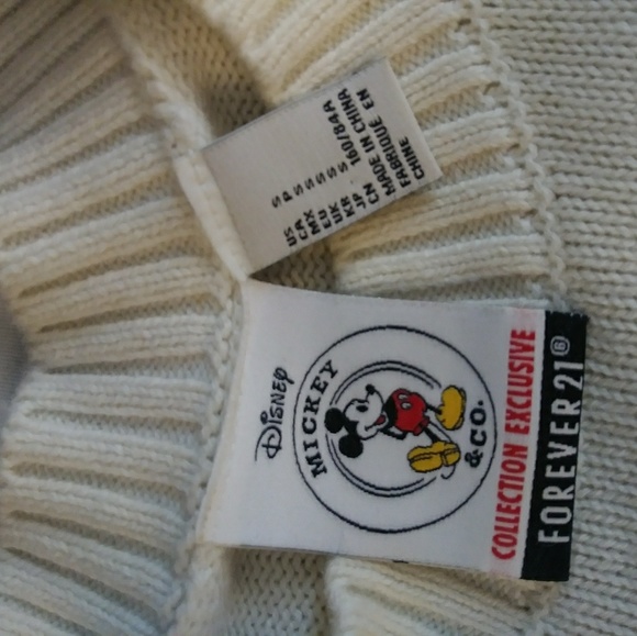 Mickey Mouse Forever 21 Sweater EUC0 - Picture 4 of 4